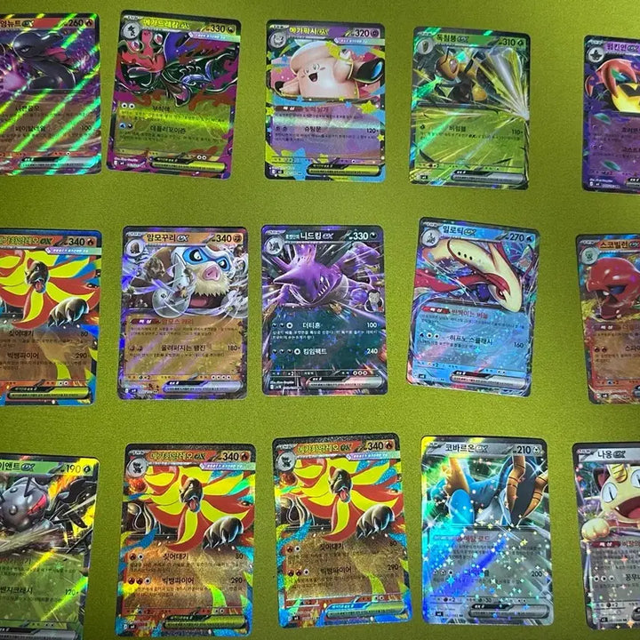 [BUNJANG] Pokemon Cards Double Rare (RR) Bundle Set / 포켓몬카드 더블레어카드(RR) 일괄판매