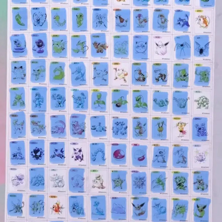 [BUNJANG] Pokemon Sticker Collection - Trade Available / 포켓몬 띠부씰 교환