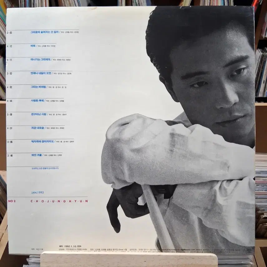 [BUNJANG] Jo Jung Hyun 1st Album JIGU LP (Early Press) / 민트급 가요 초반 조정현 JIGU 1집 LP