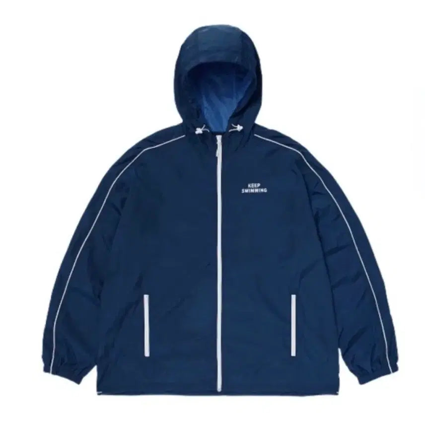 [BUNJANG] BTS Swim Wind Jacket Blue XL / BTS 스윔 윈드 자켓 블루 XL