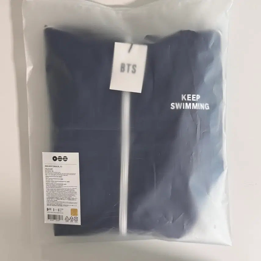 [BUNJANG] BTS Swim Wind Jacket Blue XL / BTS 스윔 윈드 자켓 블루 XL
