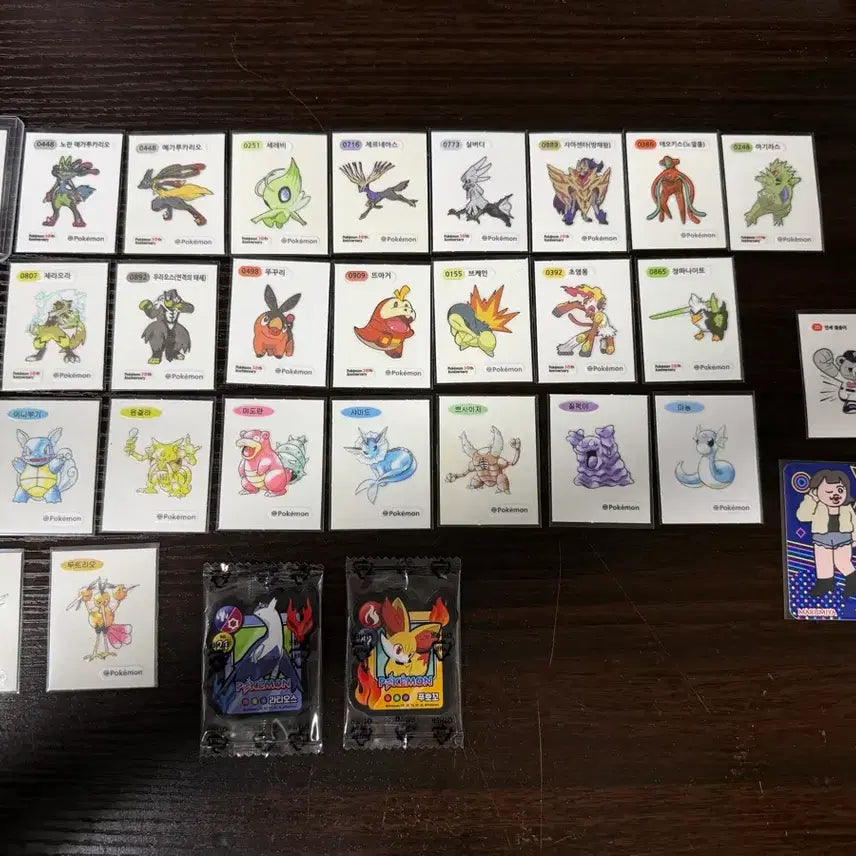 [BUNJANG] Assorted Pokémon Stickers Bundle / 띠부실