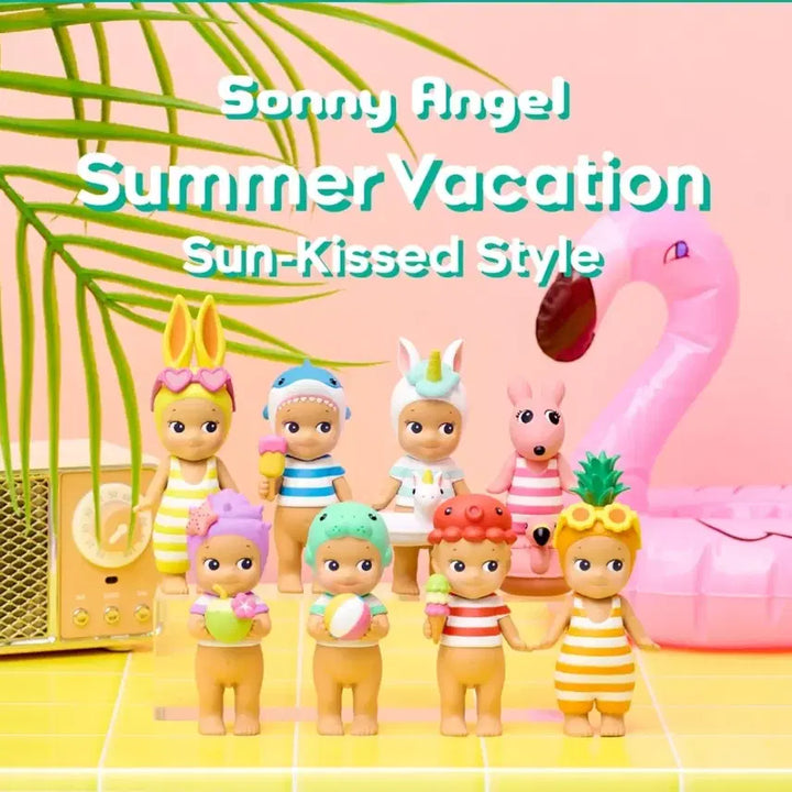 [BUNJANG] Sonny Angel Summer Vacation Sunkissed Style Sealed Bundle Set (4 pcs) / 미개봉) 소니엔젤 썸머 베케이션 선키스드 스타일 풀박스 4개