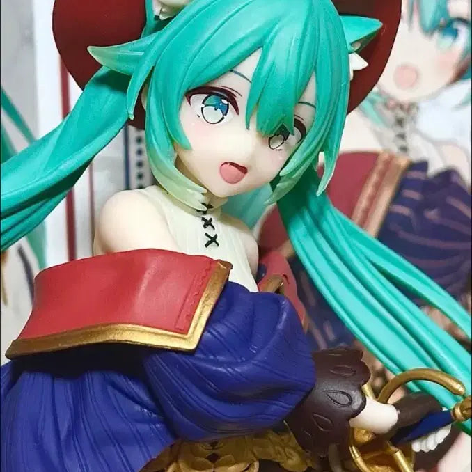 [BUNJANG] Hatsune Miku Wonderland Puss in Boots Figure / 하츠네 미쿠 원더랜드 장화신은 고양이 피규어