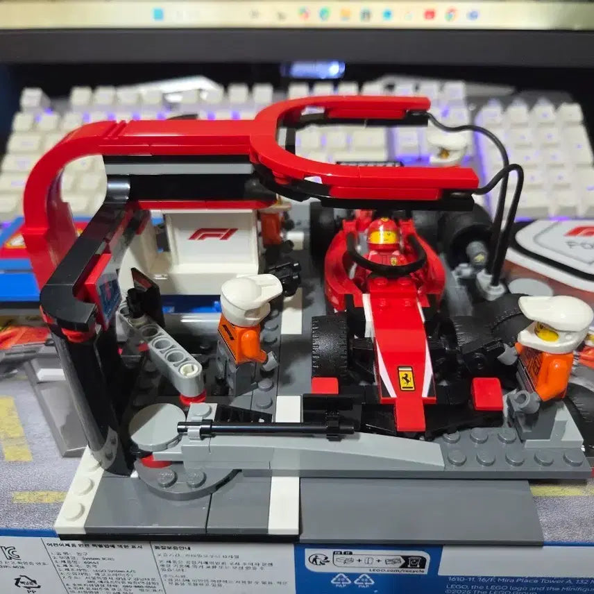 [BUNJANG] LEGO 60443 Ferrari Pit Stop and Crew Set / 60443F1 Ferrari 피트 스탑과 크루
