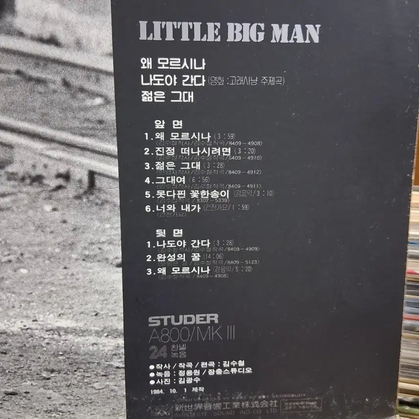 [BUNJANG] Kim Soo-chul 2nd Album 1st Press LP / 가요 초반 소장가치 김수철 2집 LP 할인