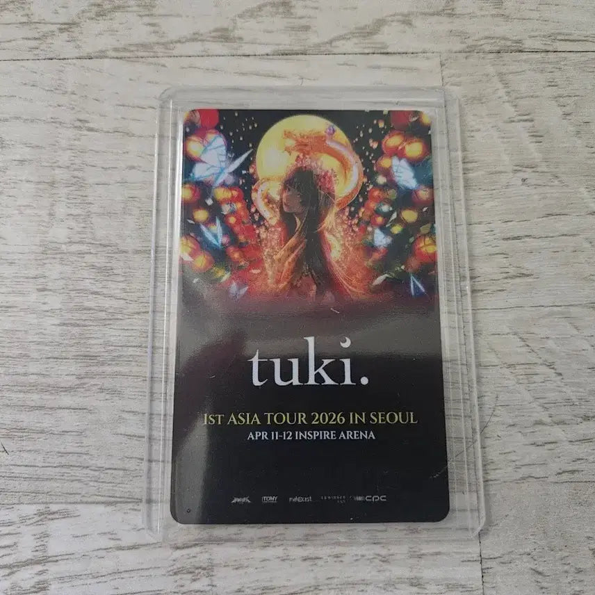 [BUNJANG] Tsuki Japan Tour Transportation Card / 츠키내한공연 츠키 교통카드
