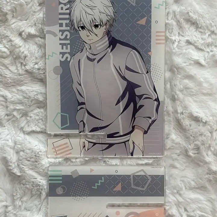 [BUNJANG] Blue Lock Nagi Seishiro Tracksuit Acrylic Stand Phone Holder / 블루록 나기 세이시로 추리닝 아크릴 스탠드 핸드폰 거치대