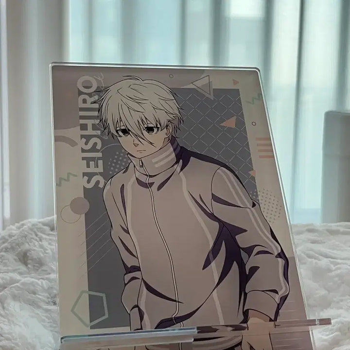 [BUNJANG] Blue Lock Nagi Seishiro Tracksuit Acrylic Stand Phone Holder / 블루록 나기 세이시로 추리닝 아크릴 스탠드 핸드폰 거치대