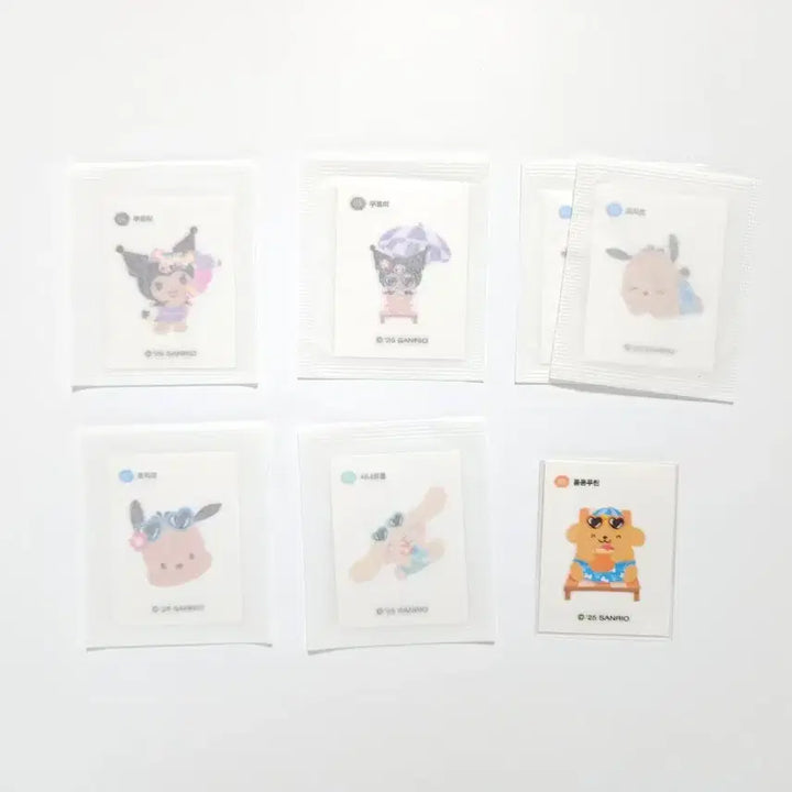 [BUNJANG] Sanrio Kuromi Hello Kitty Pochacco Delight Project Bagel Chip Sticker / 산리오 쿠로미 헬로키티 포차코 올리브영 딜라이트 프로젝트 베이글칩 띠부씰