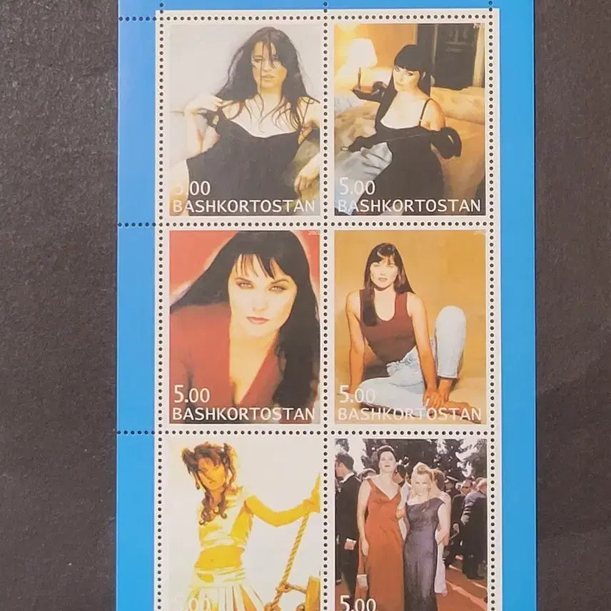 [BUNJANG] Xena: Warrior Princess 2000 US Fantasy Drama Actress Commemorative Stamp / 2000년 미국판타지드라마 여전사 제나배우 기념우표Xena Warrio