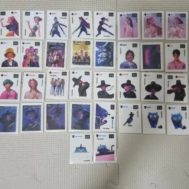 [BUNJANG] Kadehun Sticker Collection (Full Set) / 케데헌 띠부씰 전종