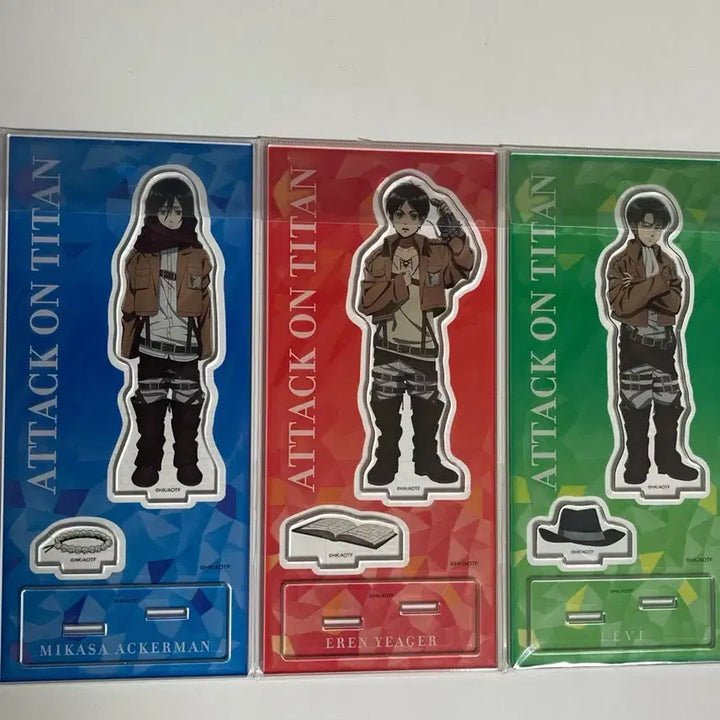 [BUNJANG] Attack on Titan Chibi Acrylic Stand / 진격거 치비 아크릴스탠드 일괄 진격의거인