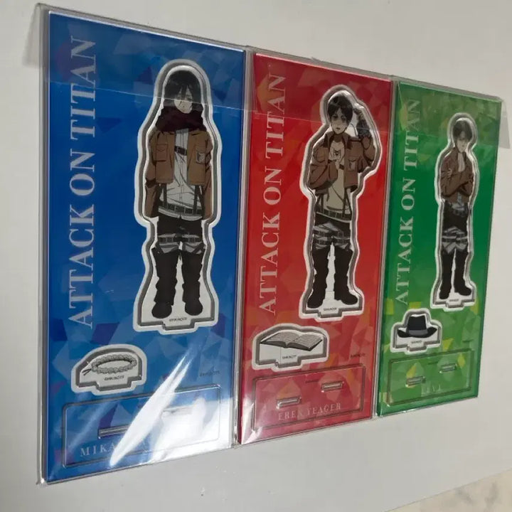 [BUNJANG] Attack on Titan Chibi Acrylic Stand / 진격거 치비 아크릴스탠드 일괄 진격의거인