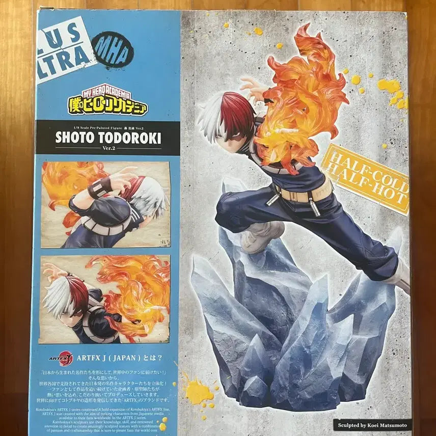 [BUNJANG] My Hero Academia Shoto Todoroki Kotobukiya Ver.2 Special Edition Figure (Opened) / 택포 24) 나히아 토도로키 쇼토 코토부키야 ver.2 특전판 개봉