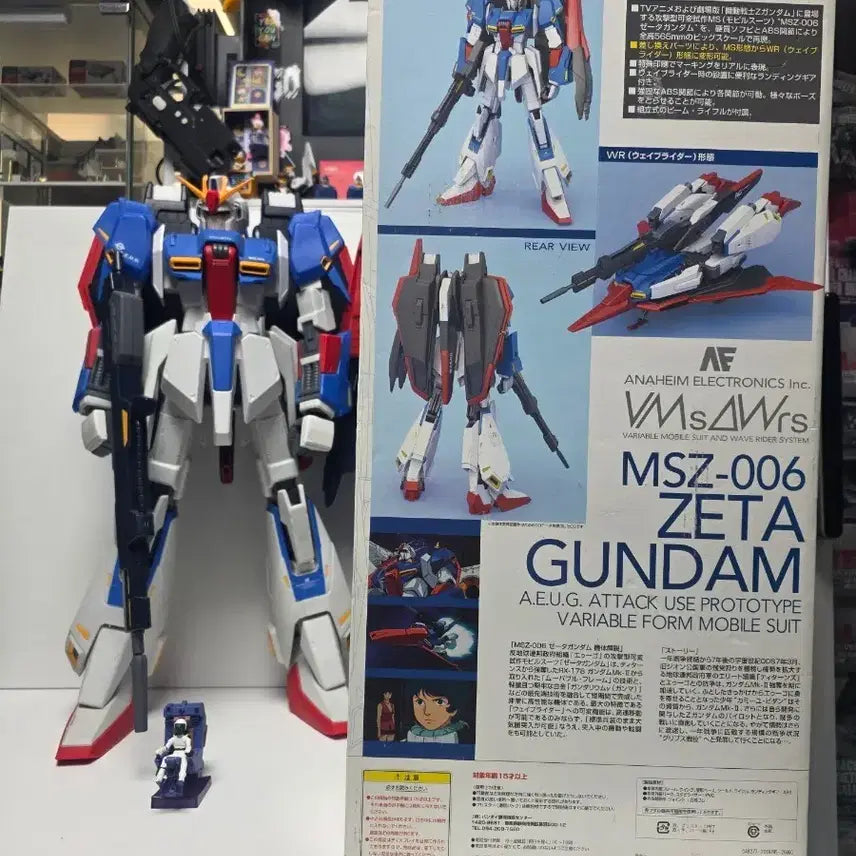 [BUNJANG] Bandai Jumbo Grade 1/35 Zeta Gundam / 반다이 점보 그레이드 1/35.제타 건담