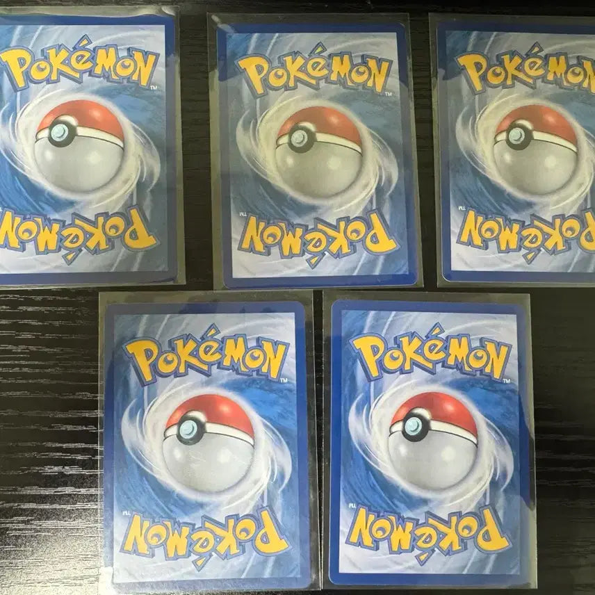 [BUNJANG] Pokemon Cards SR 5-Card Bundle Set / 포켓몬 카드 SR 5장 일괄 판매