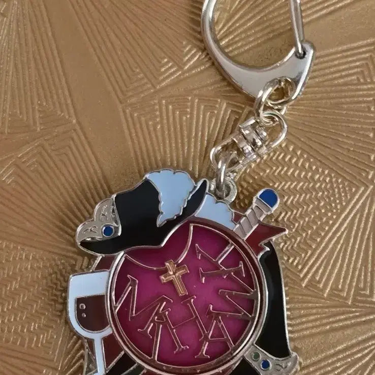 [BUNJANG] One Piece Jurakure Mihawk Symbol Motif Keychain / 원피스 심볼 모티브 키홀더 쥬라클 미호크