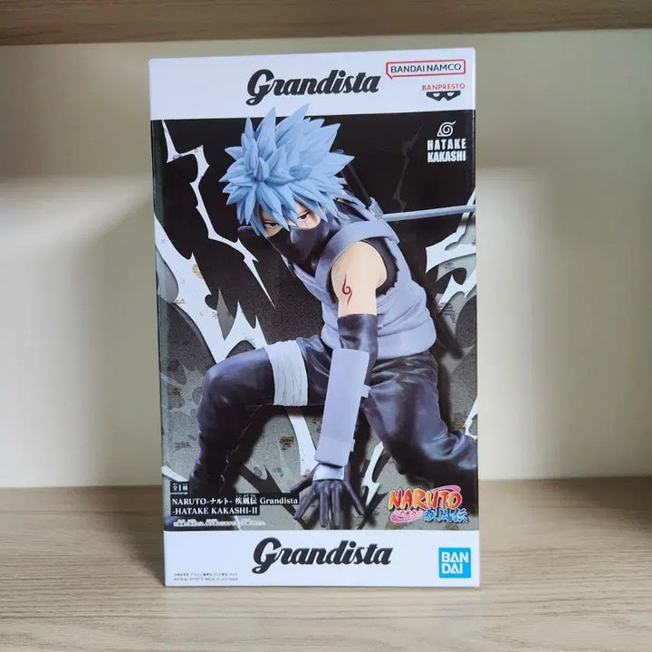 [BUNJANG] Naruto Kakashi Grandista Anbu Figure (Sealed) / [미개봉 현물] 나루토 - 카카시 그란디스타 암부 피규어