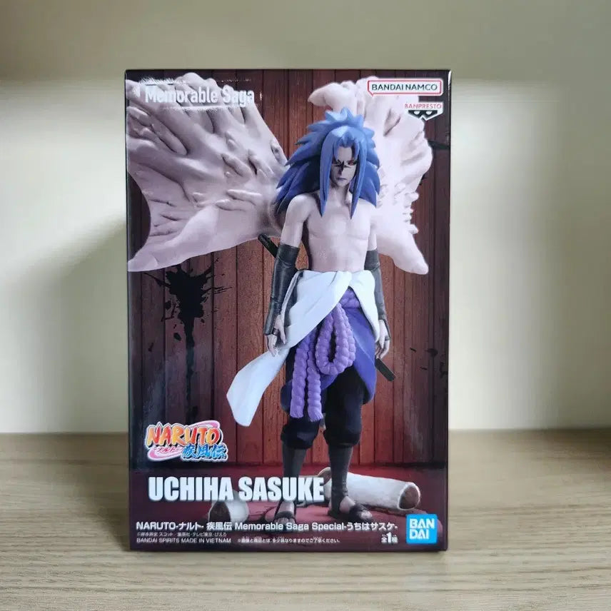 [BUNJANG] Naruto Uchicha Sasuke Memorabilia Saga Figure (Sealed) / [미개봉] 나루토 - 우치하 사스케 메모러블 사가 피규어