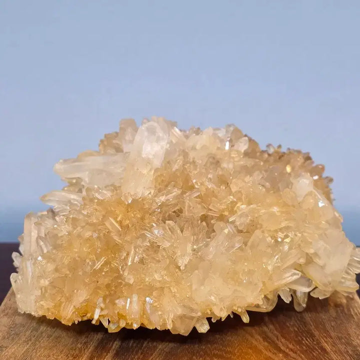 [BUNJANG] Yellow Quartz Mineral Stone / 26063013 맑고 영롱하게 아름다운 황수정 광물 수석 팝니다