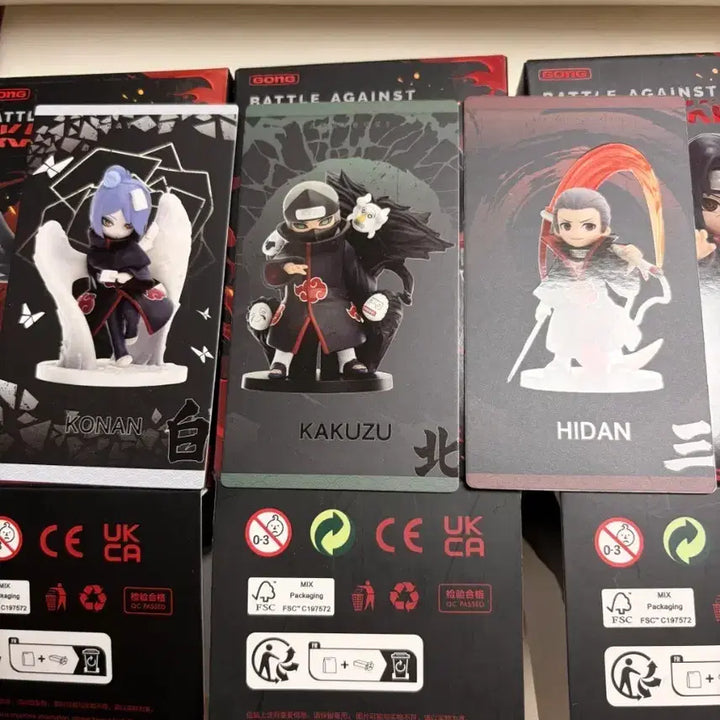 [BUNJANG] Popmart Naruto Akatsuki Conan, Kakuzu, Hidan Bundle Set Unsealed / 나루토 팝마트 아카츠키 코난+카쿠즈+히단 일괄 미개봉 새상품입니다