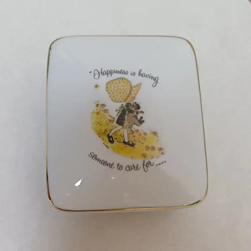 [BUNJANG] Holly Hobbie Ceramic Jewelry Box / 106*~홀리하비(Holly  Hobbie)보석함