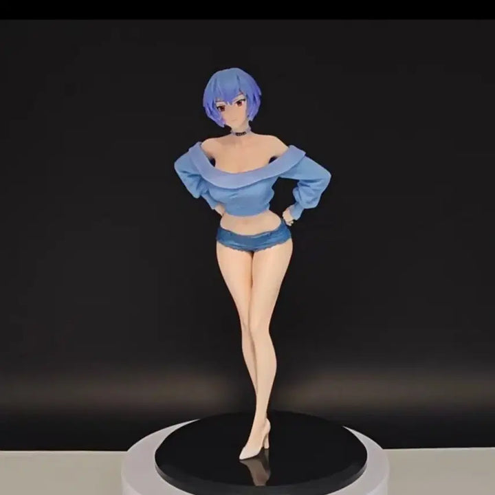 [BUNJANG] Evangelion Ayanami Rei Casual Style Figure / 신세기 에반게리온 아야나미 레이 케쥬얼  피규어