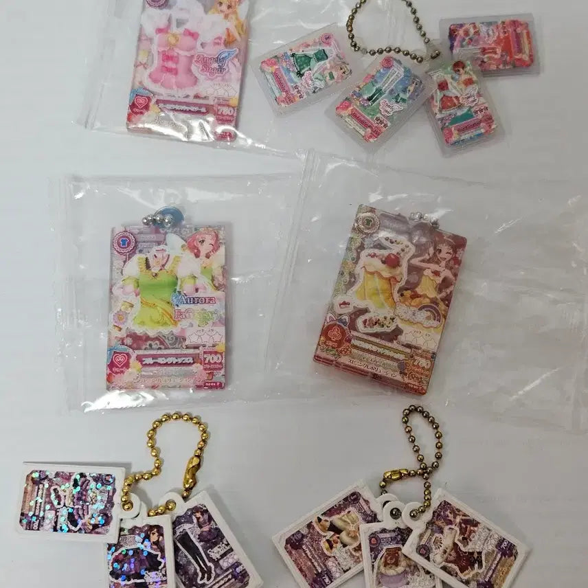 [BUNJANG] Aikatsu! I am Star. Gashapon Keychain Set Bundle / 아이카츠 아이엠스타 가샤폰 키링 세트 일괄