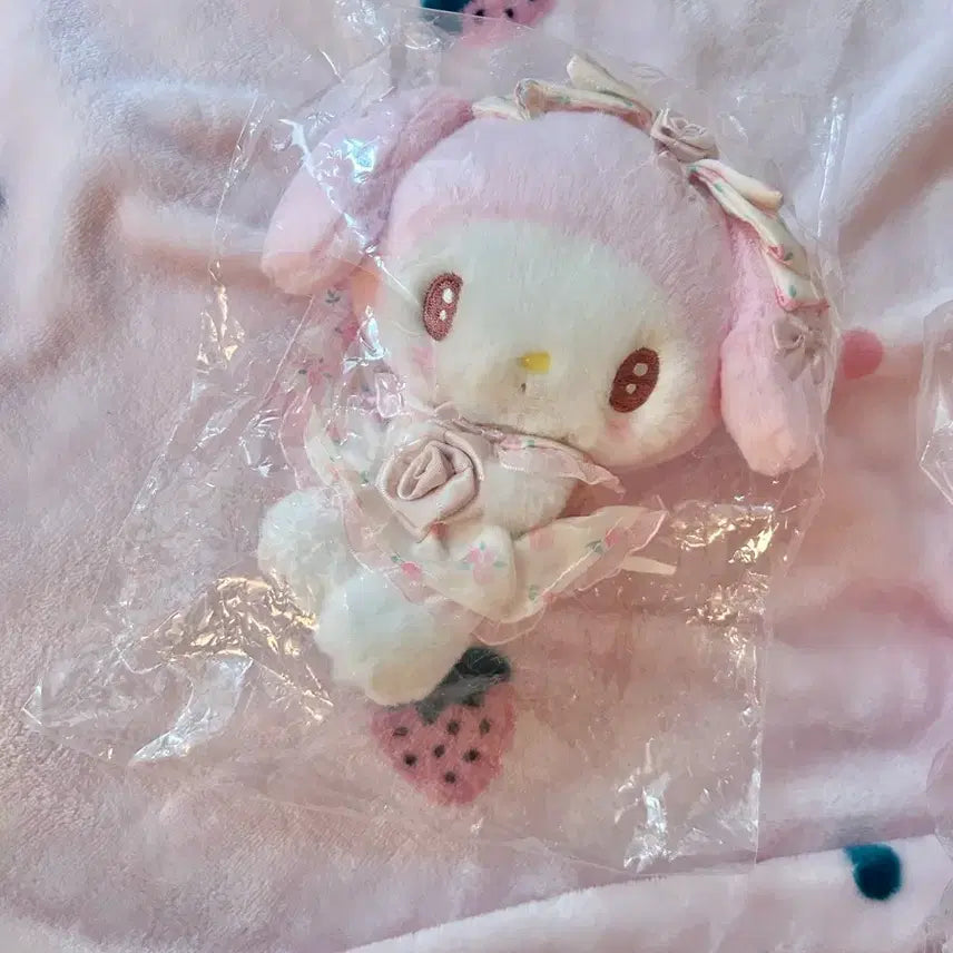 [BUNJANG] Sanrio Dolly Rose My Melody Nui Mascot Bundle Set / 산리오 돌리로즈 마이멜로디 누이 마스코트 세트 일괄