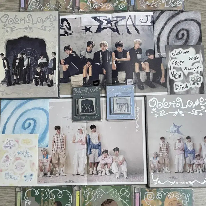 [BUNJANG] NCT WISH ODD TO LOVE Album Set / 엔시티위시 오드투러브 앨범 사진 구성 일괄 덤