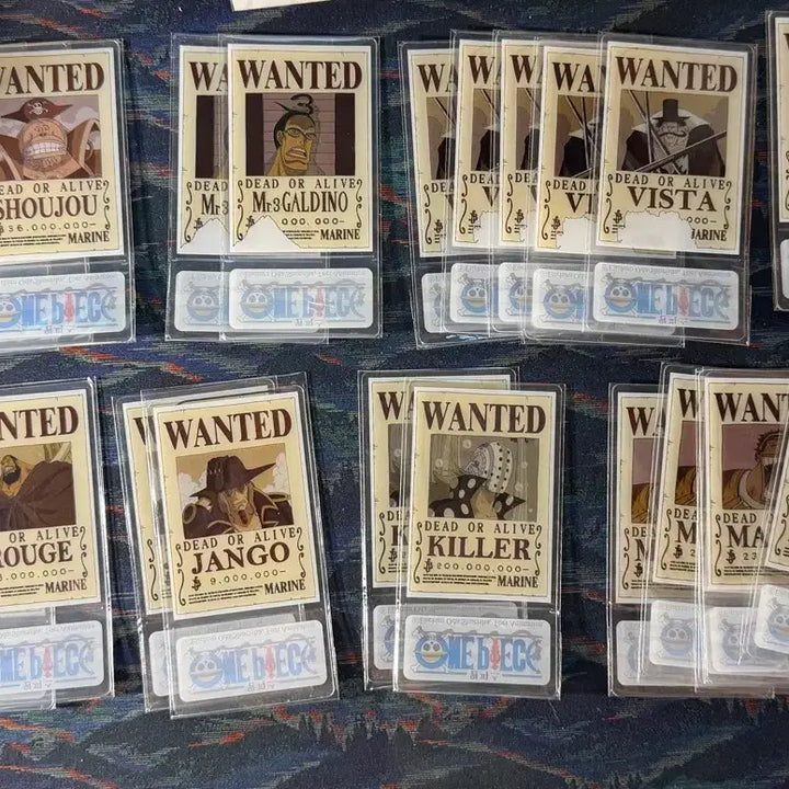 [BUNJANG] One Piece Devil Fruit Wanted Poster Card Bundle Set / 판매) 원피스 악마의열매 수배카드 일괄판매
