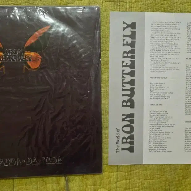[BUNJANG] Iron Butterfly In-A-Gadda-Da-Vida LP / 아이언 버터플라이 LP