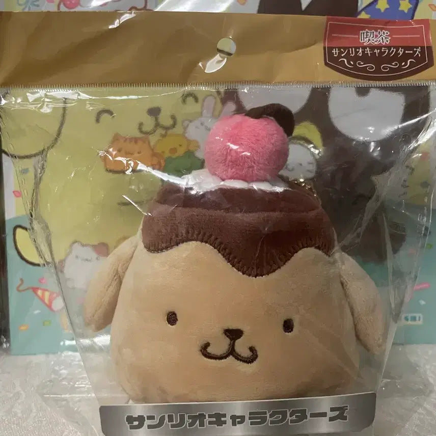 [BUNJANG] Pompompurin Dessert Pudding Mini Pouch / 폼폼푸린 디저트 푸딩 미니파우치