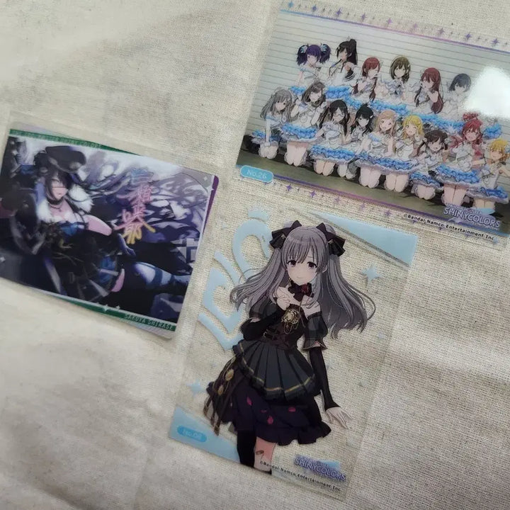 [BUNJANG] THE IDOLM@STER Shiny Colors Antica Kiriko Sakuya Clear Card Wafer Card / 샤니마스 클리어카드 웨하스카드 안티카 키리코 사쿠야 아이돌마스터
