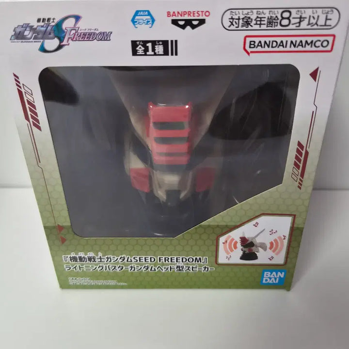 [BUNJANG] Bandai Gundam Seed Lightning Buster Head Speaker Figure (Sealed) / 미개봉)기동전사건담) 건담 시드 라이트닝 버스터 헤드 스피커 피규어