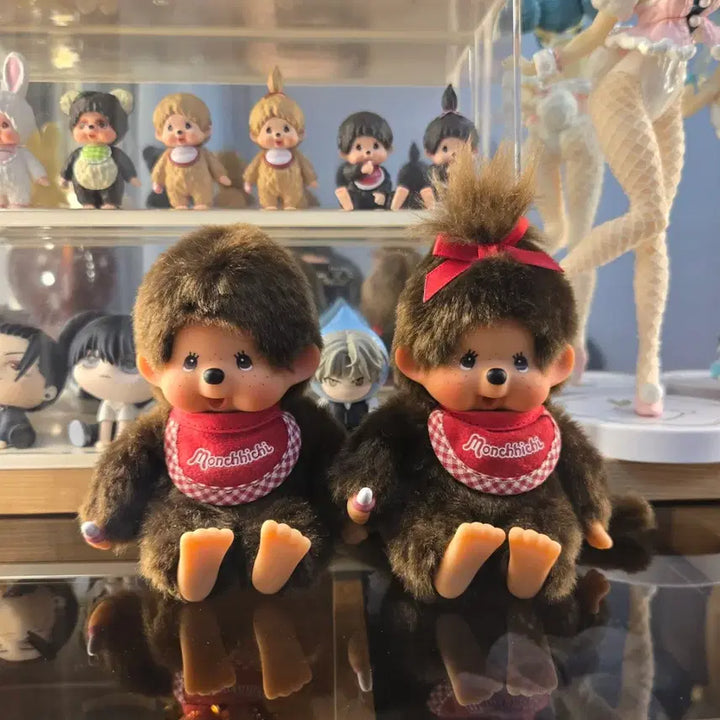 [BUNJANG] Monchhichi Premium Standard Sitting Doll Set / 몬치치 프리미엄 스탠다드 시팅 인형 ss사이즈(일괄)