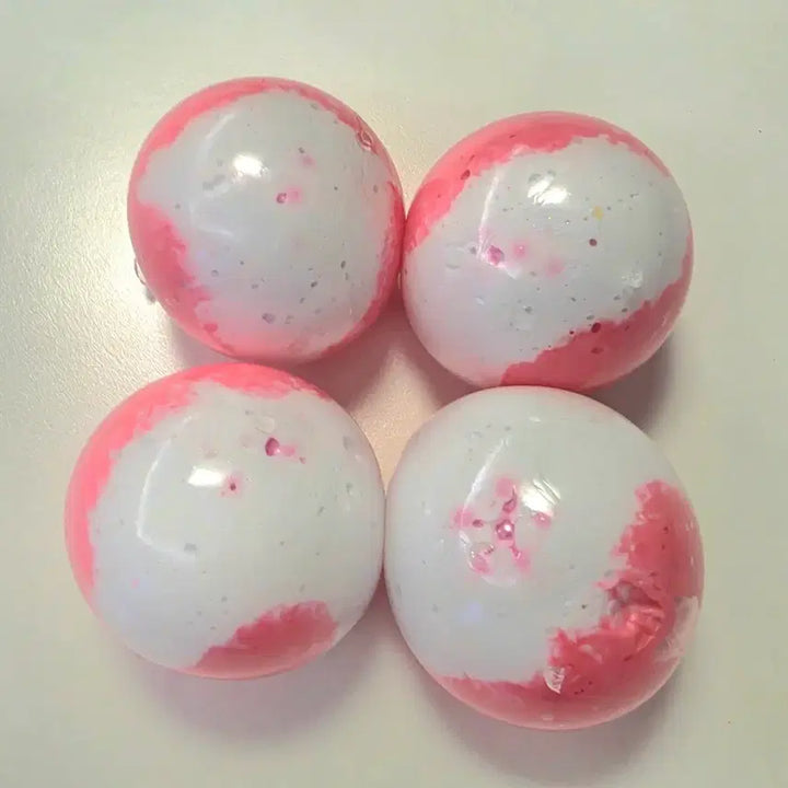 [BUNJANG] Handmade Strawberry Ice Cream Crunch Slime / [재입고] 수제 딸기아이스크림 크런치 슬랑이