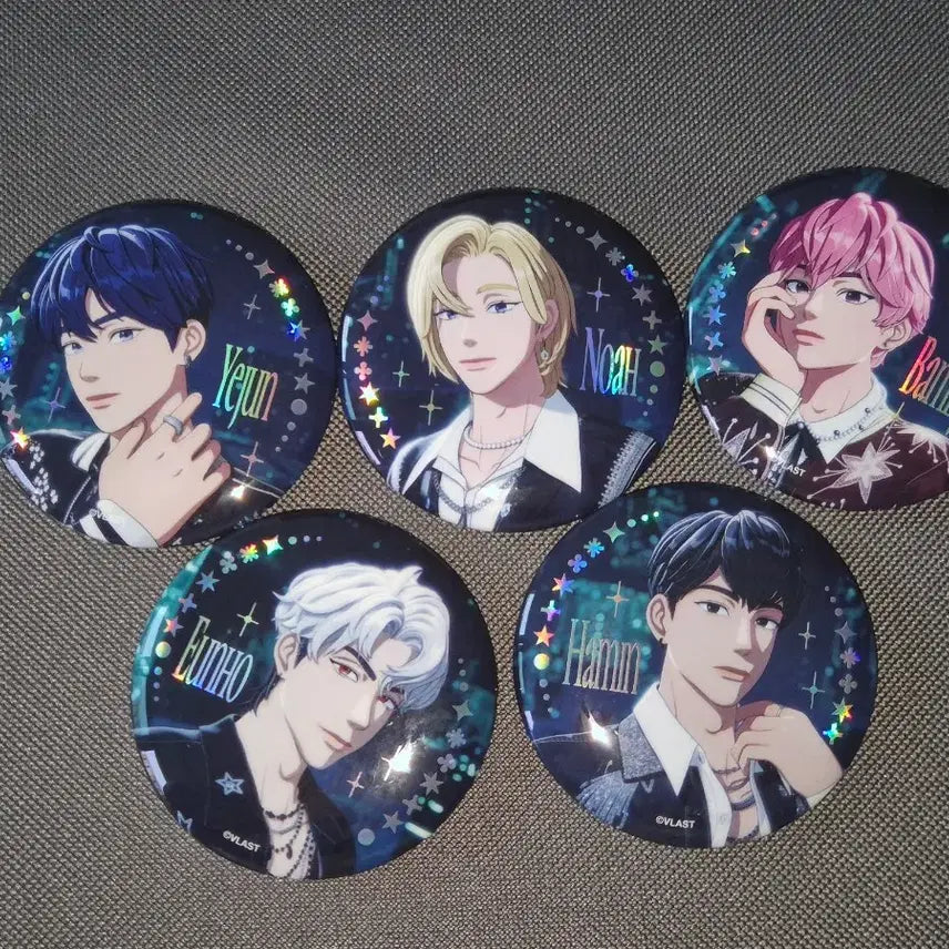 [BUNJANG] PLAVE Dash Quantum Leap Can Badge Bundle Set / 플레이브 대쉬퀀텀리프 캔뱃지 일괄