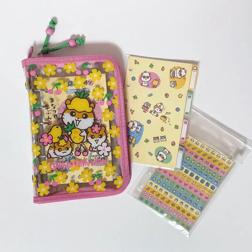 [BUNJANG] Korokorokuririn Classic Kitty Diary Set / 쿠리링다이어리 고전키티다이어리 코로코로쿠리링 햄스터다이어리 햄찌