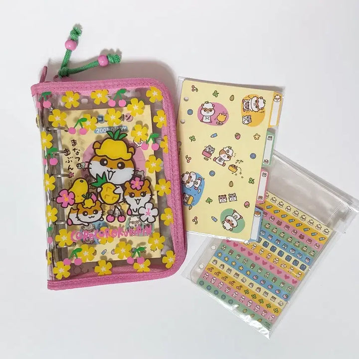 [BUNJANG] Korokorokuririn Classic Kitty Diary Set / 쿠리링다이어리 고전키티다이어리 코로코로쿠리링 햄스터다이어리 햄찌