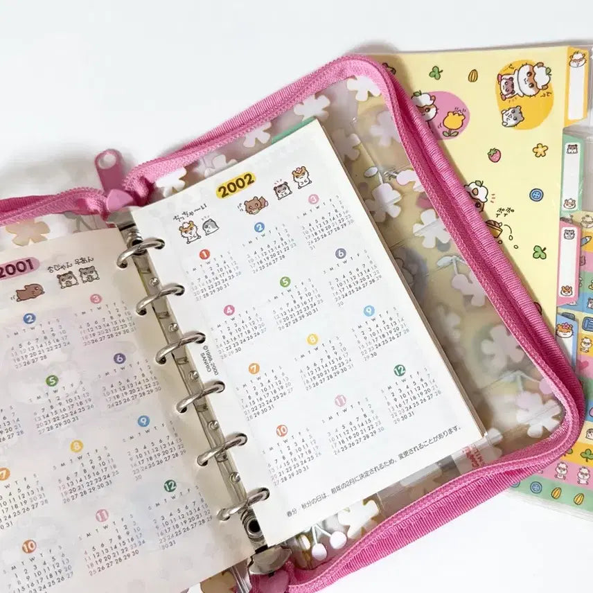 [BUNJANG] Korokorokuririn Classic Kitty Diary Set / 쿠리링다이어리 고전키티다이어리 코로코로쿠리링 햄스터다이어리 햄찌