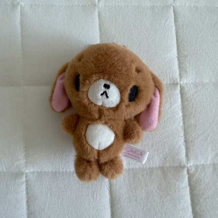 [BUNJANG] Sanrio Sugarbunnies Kurousa 10cm Plush Keychain / 산리오 슈가바니즈 쿠로우사 10cm 인형 키링