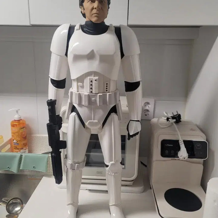 [BUNJANG] Star Wars Stormtrooper Han Solo Large Action Figure 80cm / 스톰트루퍼 한 솔로 액션 대형피규어 80cm