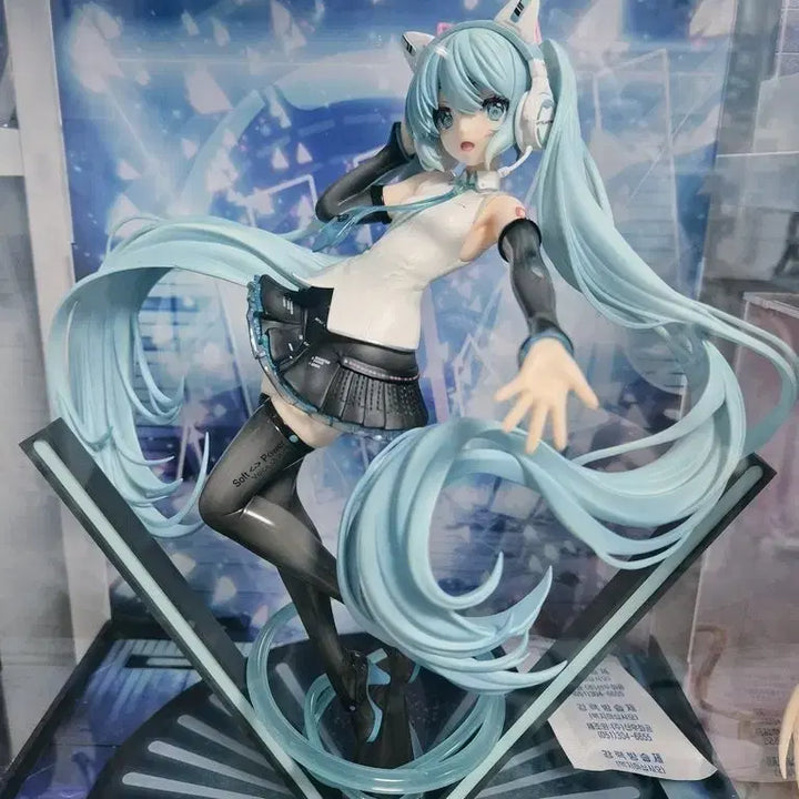 [BUNJANG] F:Nex Hatsune Miku Nekomini Headphones Ver. 1/7 Scale Figure / f:nex 하츠네 미쿠 네코미미 헤드폰 v4x 1/7 스케일피규어