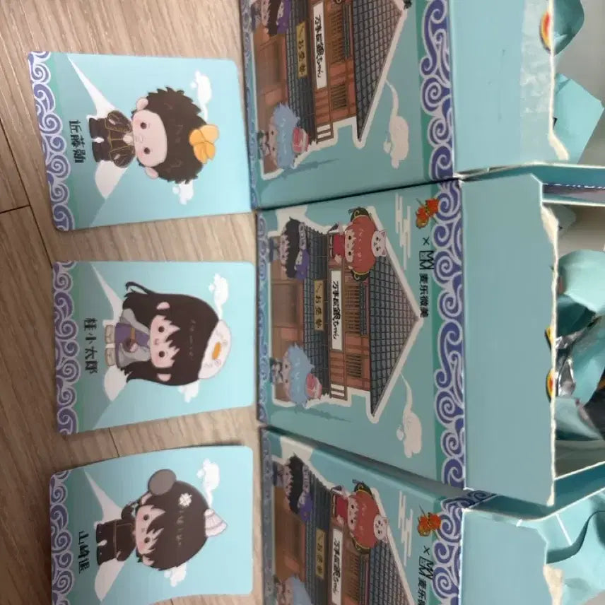 [BUNJANG] Gintama Kotonami Figure Bundle - Gondo, Katsura, Zura, Yamazaki / 은혼 콩눈 피규어 곤도 카츠라 즈라 야마자키 일괄