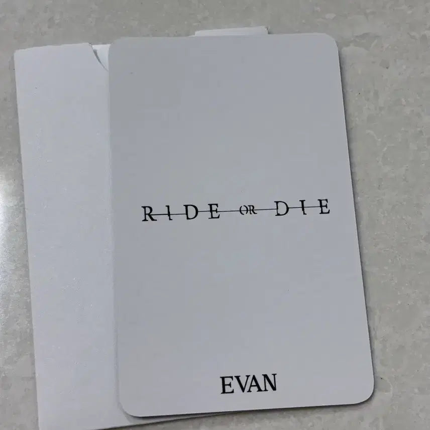 [BUNJANG] Evan Lee Hee Seung Official Photocard / 에반 Evan 이희승 공방 포카