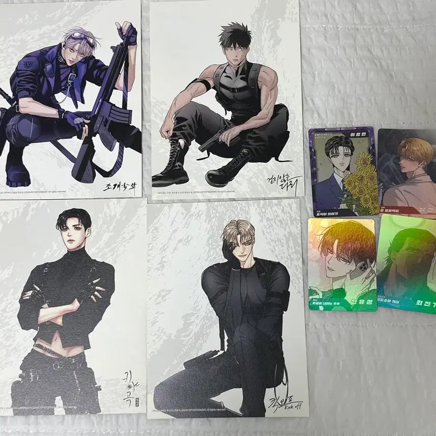 [BUNJANG] Sealed Bundle Set Calendar Photocard Set / 흑묘력 조개소년 귀애곡 걷지않는다리 킥오프 달력분철 일괄