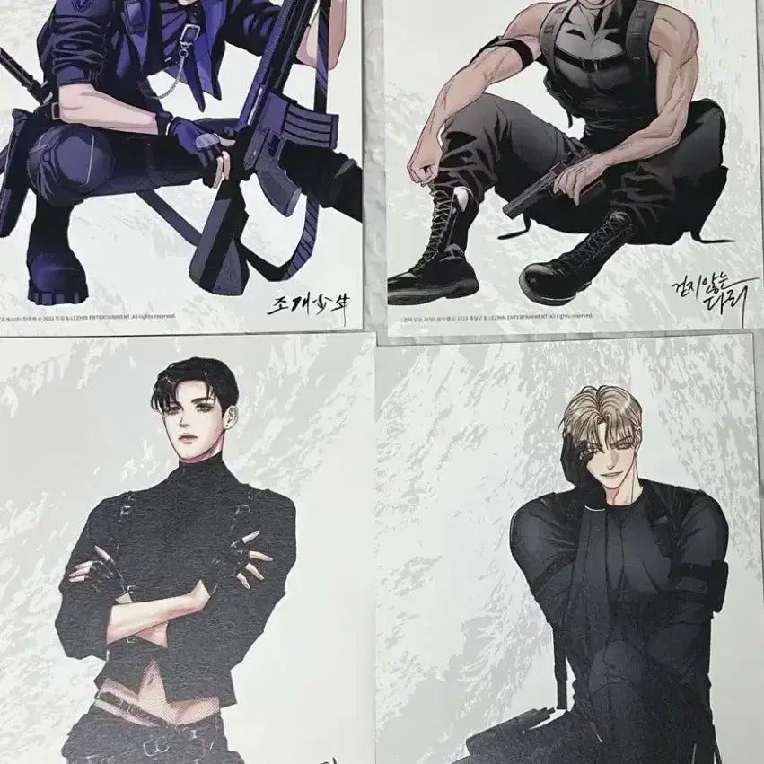 [BUNJANG] Sealed Bundle Set Calendar Photocard Set / 흑묘력 조개소년 귀애곡 걷지않는다리 킥오프 달력분철 일괄