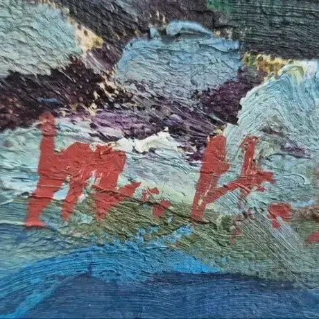 [BUNJANG] Shin Mi-hee Landscape Oil Painting (10th size) / 반값 신미희 작가 풍경 유화 10호